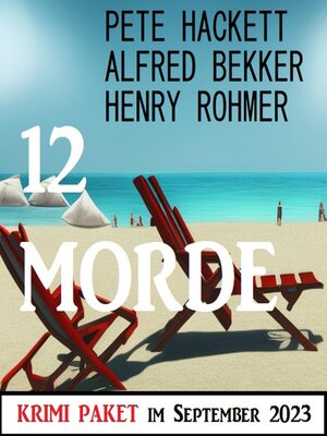 cover image of 12 Morde im September 2023